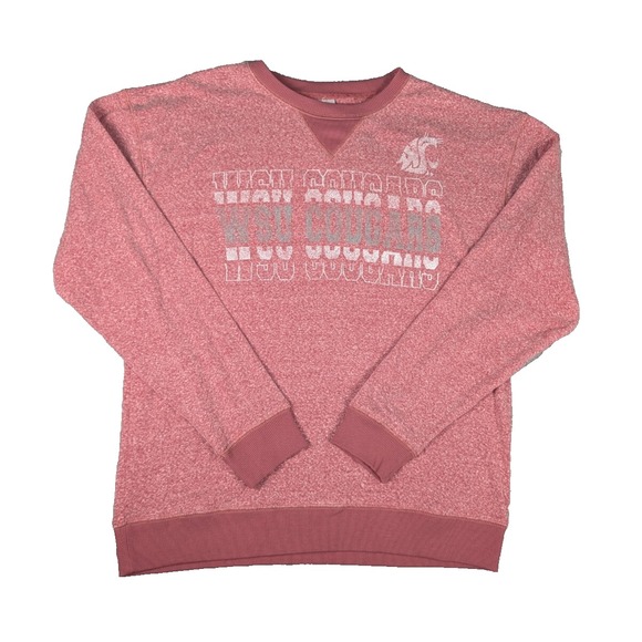 WSU Cougars‎ | Rivalry Threads | Red | Womens | Crew Sweatshirt | L - Picture 1 of 7